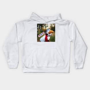 Goose Puppet Top Gun Kids Hoodie